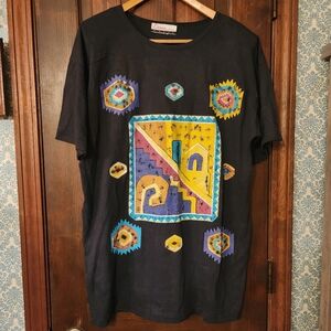 Vintage Southwestern Diana Marco Shirt Womens Xl